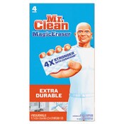 Mr. Clean® Magic Eraser Extra Durable, 4.6 x 2.4, 0.7" Thick, 4/Box Item: PGC82038