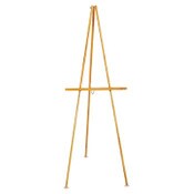 Quartet® Lightweight Tripod Floor Easel, 64" High, Natural Oak Item: QRT41E