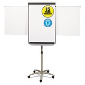 Quartet® Prestige 2 Mobile Presentation Easel, 3 ft x 2 ft, Silver/White Item: QRTECM32P2