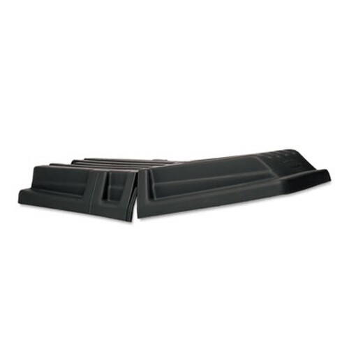 Rubbermaid® Commercial Hinged Dome Tilt Truck Lid, 34.14 x 69.66 x 8.4, Black Item: RCP1317BLA