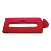 Rubbermaid® Commercial Slim Jim Paper Recycling Top, 16.5 x 8 x 0.5, Red Item: RCP2007194