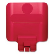 Rubbermaid® Commercial Slim Jim Recycling Station Billboard, , Plastic, Red Item: RCP2007905