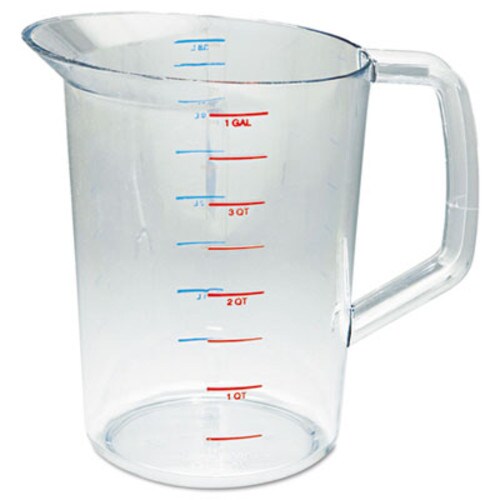 Rubbermaid® Commercial Bouncer Measuring Cup, 4 qt, Clear Item: RCP3218CLE