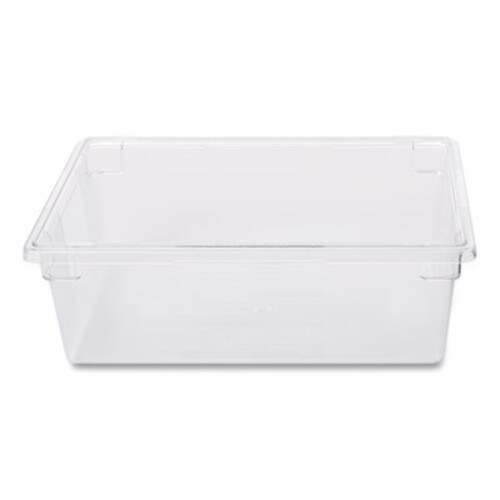 Rubbermaid® Commercial Food/Tote Boxes, 12.5 gal, 26 x 18 x 9, Clear, Plastic Item: RCP3300CLE