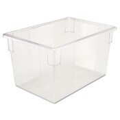 Rubbermaid® Commercial Food/Tote Boxes, 21.5 gal, 26 x 18 x 15, Clear, Plastic Item: RCP3301CLE