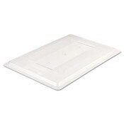 Rubbermaid® Commercial Food/Tote Box Lids, 26 x 18, Clear, Plastic Item: RCP3302CLE
