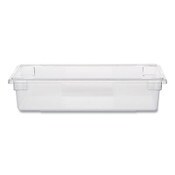 Rubbermaid® Commercial Food/Tote Boxes, 8.5 gal, 26 x 18 x 6, Clear, Plastic Item: RCP3308CLE