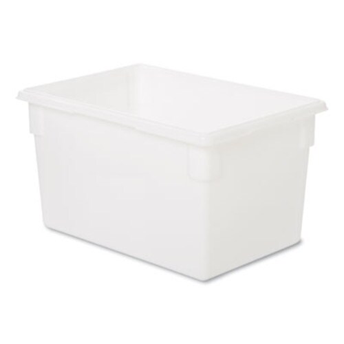 Rubbermaid® Commercial Food/Tote Boxes, 21.5 gal, 26 x 18 x 15, White, Plastic Item: RCP3501WHI
