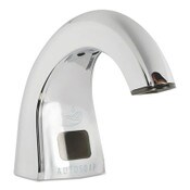 Rubbermaid® Commercial One Shot Soap Dispenser - Touch Free, Liquid, 1.9 x 5.5 x 4, Polished Chrome Item: RCP402073
