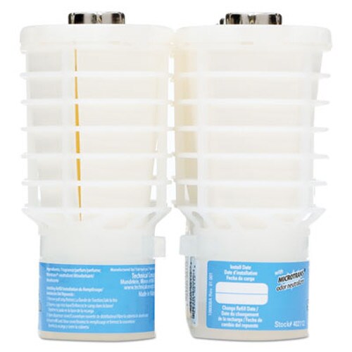 Rubbermaid® Commercial TCell Microtrans Odor Neutralizer Refill, Blue Splash, 48 mL, 6/Carton Item: RCP402112