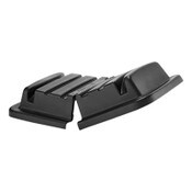 Rubbermaid® Commercial Hinged Dome Lid for Cube Truck, Black Item: RCP461300BLA