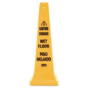 Rubbermaid® Commercial Multilingual Wet Floor Safety Cone, 12.25 x 12.25 x 36 Item: RCP627677