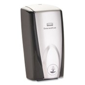 Rubbermaid® Commercial AutoFoam Touch-Free Dispenser, 1,100 mL, 5.2 x 5.25 x 10.9, Black/Chrome Item: RCP750411