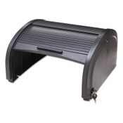 Rubbermaid® Commercial Locking Security Hood, 17.75w x 10.3h, Black Item: RCP9T86BLA