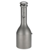 Rubbermaid® Commercial Infinity Traditional Smoking Receptacle, 4.1 gal, 13 dia x 39h, Antique Pewter Item: RCP9W33APE