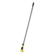 Rubbermaid® Commercial Fiberglass Gripper Mop Handle, 1" dia x 60", Gray/Yellow Item: RCPH246GY