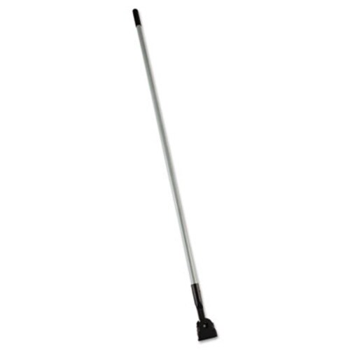 Rubbermaid® Commercial Snap-On Fiberglass Dust Mop Handle, 1" dia x 60", Gray/Black Item: RCPM146