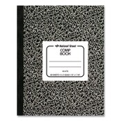 National® Composition Book, Quadrille Rule (5 sq/in), Black Marble Cover, (80) 10 x 7.88 Sheets Item: RED43475