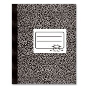 National® Composition Book, Medium/College Rule, Black Marble Cover, (80) 11 x 8.38 Sheets Item: RED43481