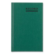National® Emerald Series Account Book, Green Cover, 9.63 x 6.25 Sheets, 200 Sheets/Book Item: RED56521