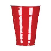 Hefty® Easy Grip Disposable Plastic Party Cups, 9 oz, Red, 50/Pack Item: RFPC20950