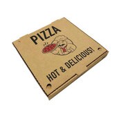 BluTable Pizza Boxes, 10 x 10 x 2, Kraft, Paper, 50/Pack Item: RMA661631253304