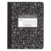 Roaring Spring® Marble Cover Composition Book, Wide/Legal Rule, Black Marble Cover, (100) 9.75 x 7.5 Sheets Item: ROA77230