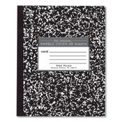 Roaring Spring® Marble Cover Composition Book, Wide/Legal Rule, Black Marble Cover, (36) 8.5 x 7 Sheets Item: ROA77332