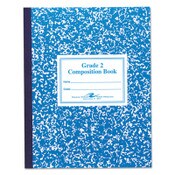 Roaring Spring® Grade School Ruled Composition Book, Grade 2 Manuscript Format, Blue Cover, (50) 9.75 x 7.75 Sheets Item: ROA77921