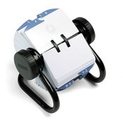 Rolodex™ Open Rotary Card File, Holds 500 2.25 x 4 Cards, Black Item: ROL66704