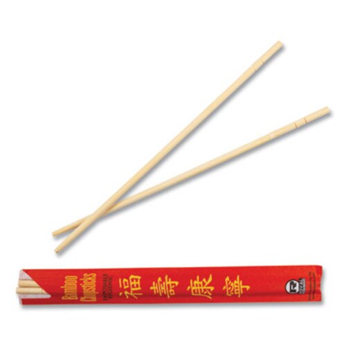 AmerCareRoyal® Chopsticks, Bamboo, 9", Natural, 1000/Carton Item: RPPR809