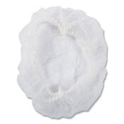 AmerCareRoyal® Latex-Free Operating Room Cap, Pleated, Polypropylene, 21", White, 100 Caps/Pack, 10 Packs/Carton Item: RPPRP110NWP