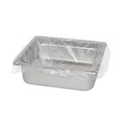 AmerCareRoyal® Steam Pan Liners for 1/3-Size Pans, Includes Twist-Ties, 18" x 14", Clear, 250/Carton Item: RPPSPL1814