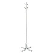 Safco® Metal Costumer, Four Ball-Tipped Double-Hooks, 21w x 21d x 70h, Chrome Item: SAF4163CR