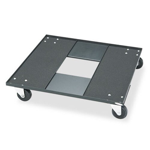 Safco® Stacking Chair Cart, Metal, 23.13" x 23.13" x 4.5", Black Item: SAF4188