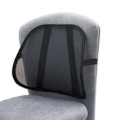 Safco® Mesh Backrest, 17.5 x 3 x 15, Black Item: SAF7153BL
