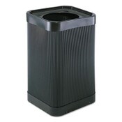 Safco® At-Your-Disposal Top-Open Receptacle, 38 gal, Polyethylene, Black Item: SAF9790BL