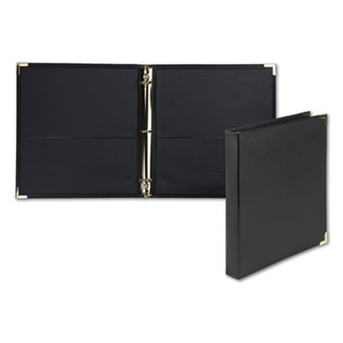 Samsill® Classic Collection Ring Binder, 3 Rings, 1" Capacity, 11 x 8.5, Black Item: SAM15130