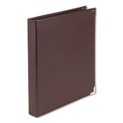 Samsill® Classic Collection Ring Binder, 3 Rings, 1" Capacity, 11 x 8.5, Burgundy Item: SAM15134