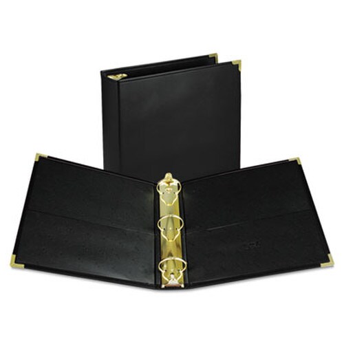 Samsill® Classic Collection Ring Binder, 3 Rings, 2" Capacity, 11 x 8.5, Black Item: SAM15160
