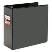 Samsill® Nonstick D-Ring View Binder, 3 Rings, 5" Capacity, 11 x 8.5, Black Item: SAM16400