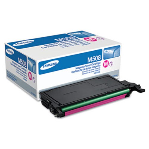 Samsung SU333A (CLT-M508S) Toner, 2,000 Page-Yield, Magenta Item: SASSU333A