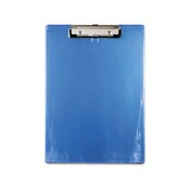 Saunders Recycled Plastic Clipboard, 0.5" Clip Capacity, Holds 8.5 x 11 Sheets, Ice Blue Item: SAU00439