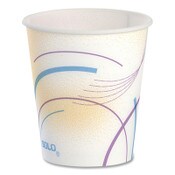 SOLO® Paper Water Cups, ProPlanet Seal, Cold, 5 oz, Meridian Design, Multicolored, 100/Sleeve, 25 Sleeves/Carton Item: SCC52MD