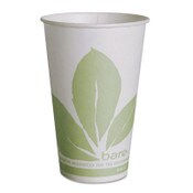 SOLO® Cup Company Bare Eco-Forward Treated Paper Cold Cups, 12 oz, Green/White, 100/Sleeve, 20 Sleeves/Carton Item: SCCR12BBJD110CT