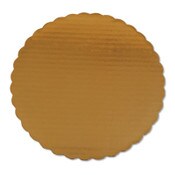 SCT® Gold Cake Circles, Single Wall Construction, 10" Diameter, Gold, Paper, 200/Carton Item: SCH1615