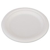 SCT® ChampWare Heavyweight Bagasse Dinnerware, Plate, 6", White, 1,000/Carton Item: SCH18110