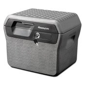 Sentry® Safe Waterproof Fire-Resistant File, 0.66 cu ft,16.63w x 13.88d x 14.13h, Charcoal Gray Item: SENFHW40100