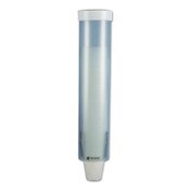San Jamar® Adjustable Frosted Water Cup Dispenser, For 4 oz to 10 oz Cups, Blue Item: SJMC3165FBL