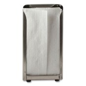 San Jamar® Tabletop Napkin Dispenser, Tall Fold, 3.75 x 4 x 7.5, Capacity: 150, Chrome Item: SJMH900X